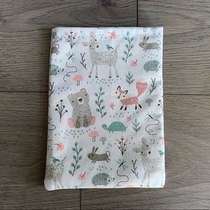 NEW Handmade Book Sleeve with Forest Animals